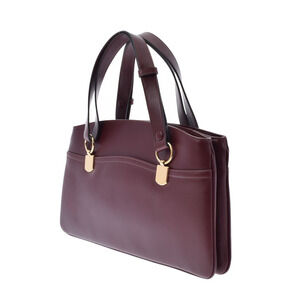 Gucci Handbag Bordeaux Purple Allie Marmont Leather GG